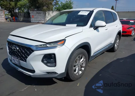 2019 Hyundai Santa Fe Se from USA, damaged, VIN 5NMS23AD3KH082587